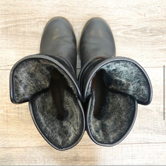 Lucky brand black leather Declann boots - Picture 5 of 8